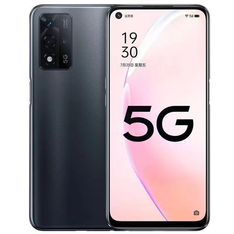 มือสอง OPPO A93S 5G Full Netcom 256G หน่วยความจําขนาดใหญ่นักเรียนผู้สูงอายุสมาร์ทโฟนราคาถูก