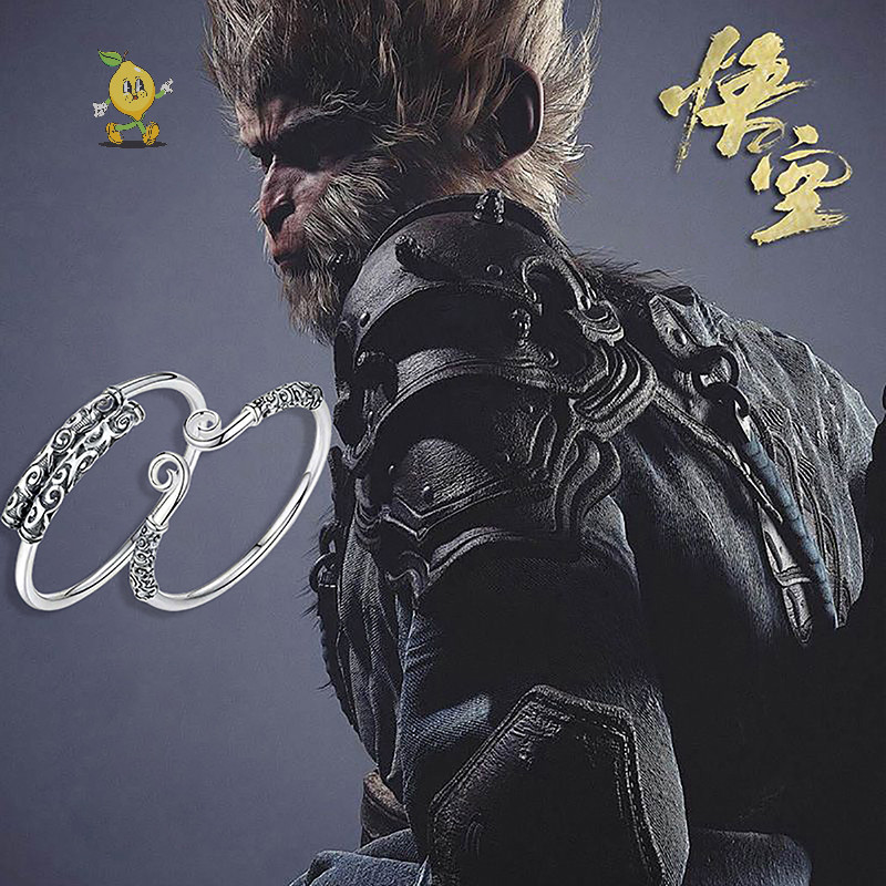 [mozh] Black Myth Wukong รูป Black Myth Wukong คอสเพลย์สร้อยข้อมือเกมอุปกรณ์ต่อพ่วงรูปปั้นคอลเลกชันของขวัญวันเกิด [TH]