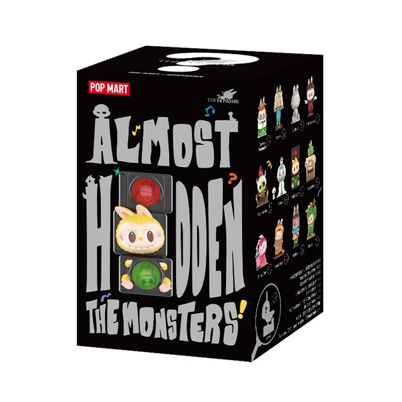 พร้อมส่ง กล่องสุ่ม ฟิกเกอร์ POP MART THE MONSTERS ของเล่นสําหรับเด็ก