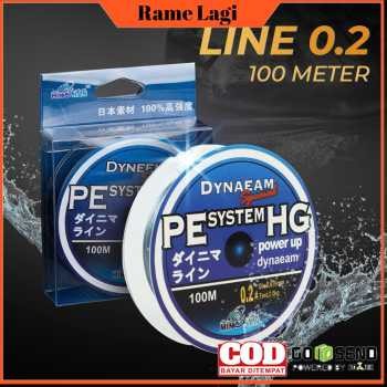 TaffiSPORT DYNAEM Power Up Braid Line 100M 0.2 - FM10 - 7RTHE1GY