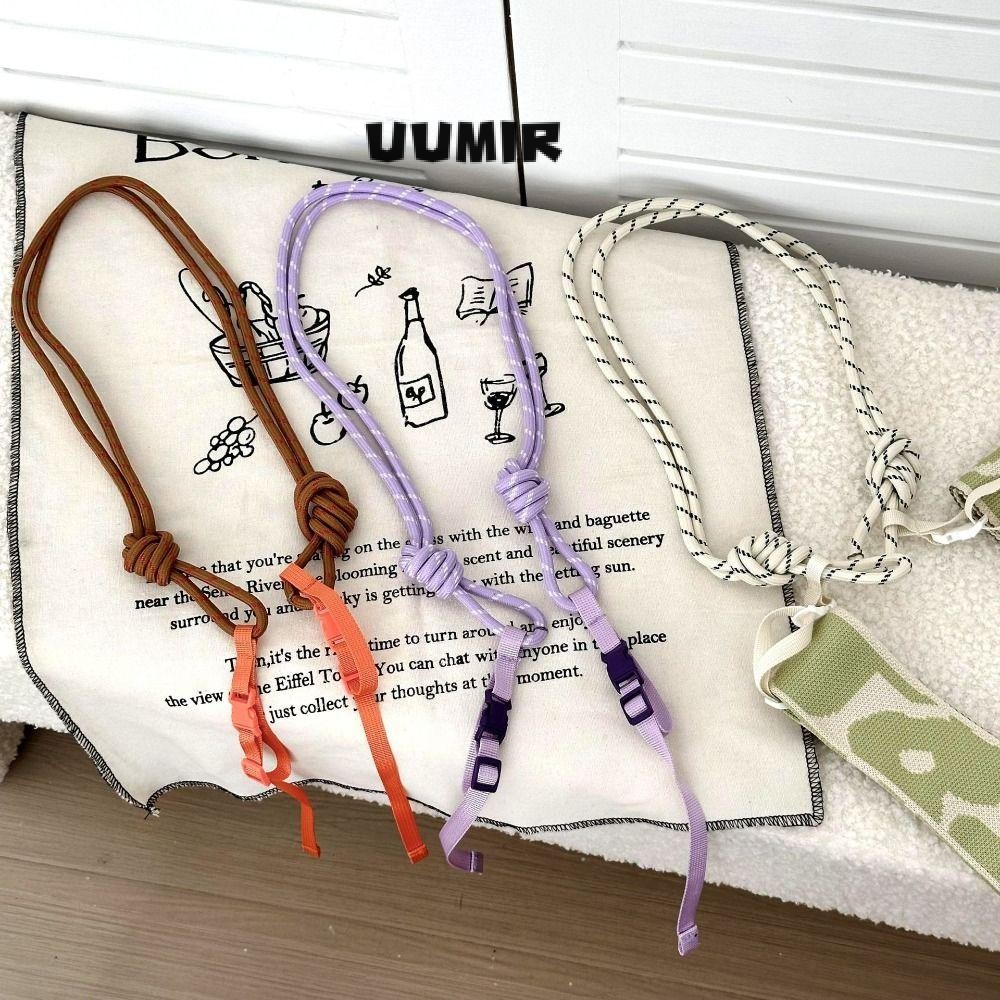 UUMIR สายรัดกระเป๋าสะพาย, สายรัดเชือกไนล่อนแบบปรับได้, แถบแบบพกพาที่ถอดออกได้กระเป๋าถือเข็มขัดอุปกรณ์เสริมกระเป๋า