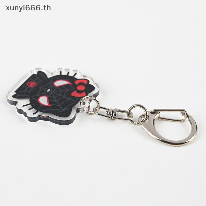 อุปกรณ์เสริมกระเป๋า # จี้ Kawaii รอบพวงกุญแจ Hello Kitty กระเป๋านักเรียนจี้ของขวัญ SToys .