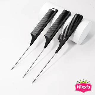 NIS หวีแบ่งผม วัสดุพลาสติก คุณภาพสูง สําหรับจัดแต่งทรงผม Styling comb