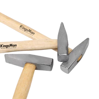 ฆ้อนช่างทอง KingsMan 200g/300g ด้ามไม้ สำหรับงานDIY,ตอก, เคาะ,ตีกิ๊ฟ