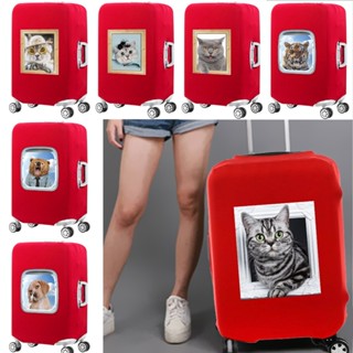 กระเป๋าเดินทางพร้อมฝาปิดกระเป๋าเดินทาง Unisex 18-20-28-32 นิ…