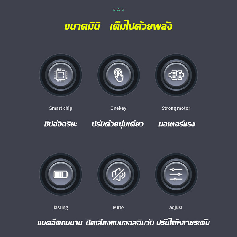 ปืนนวดกล้ามเนื้อคอและคอ เครื่องมือไฟฟ้า การนวดผ่อนคลาย กล้ามเนื้อไหล่ เครื่องนวดเนื้อเยื่อลึก ปรับได้32ระ ราคา ถูกที่สุด ดีลบีเคเค แกลเลอรีภาพที่ 8