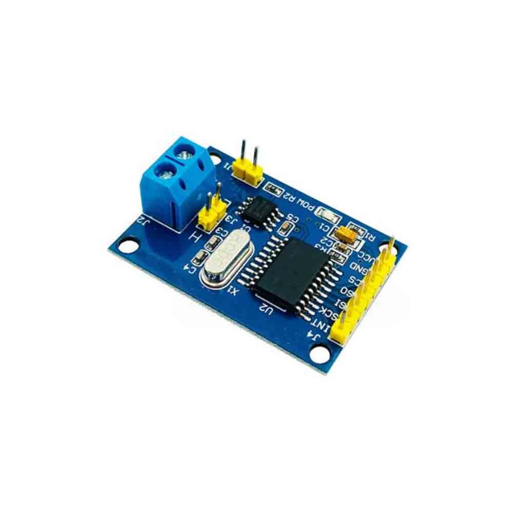 Mcp2515 CAN โมดูลรถบัส TJA1050 SPI โปรโตคอล 51 โปรแกรมไมโครคอนโทรลเลอร์