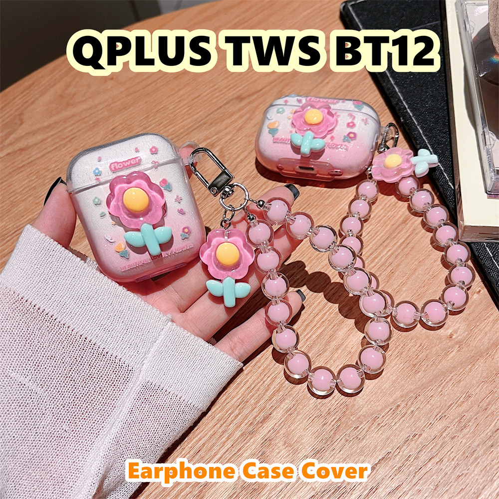 【Case Home】นําไปใช้กับ QPLUS TWS BT12 เคส Case เคสหูฟัง DIY การ์ตูนสร้างสรรค์ ซิลิโคนนุ่ม