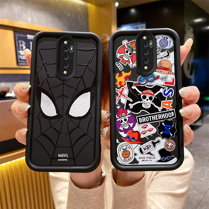 เคส oppo reno2 f เคสโทรศัพท์ลายการ์ตูนกันกระแทกสําหรับเคส