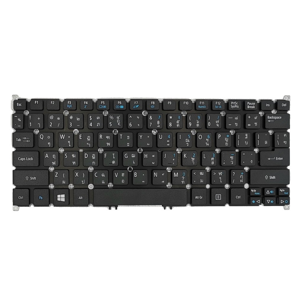 KEYBOARD ACER  Aspire ONE "S3" AO725 AO756 S3-391 S3-951 S5-391 V5-123 V5-131 V5-171 Travelmate B1 B