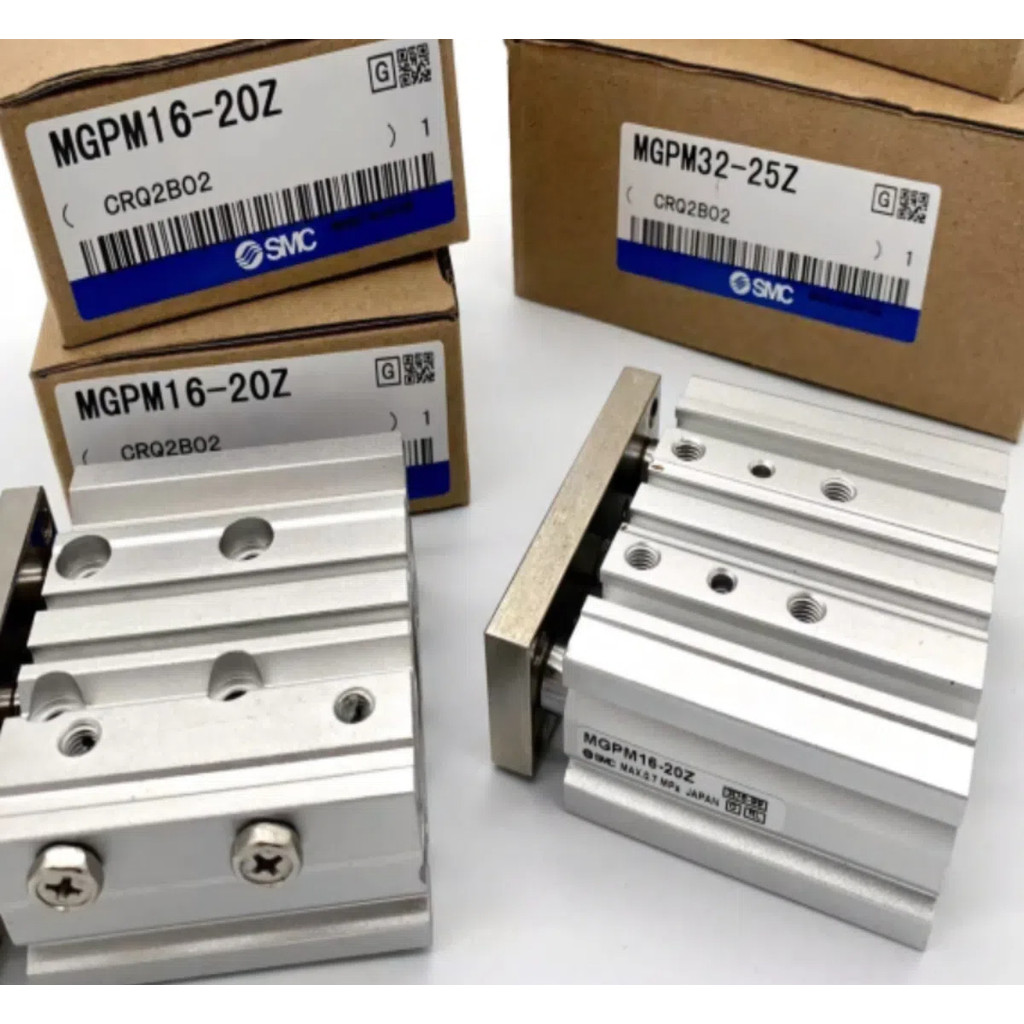 SMC กระบอกสามแกน MGPM40-MGPM32-MGPM25-MGPM20-MGPM16-MGPM12-10-20-30-50-100Z