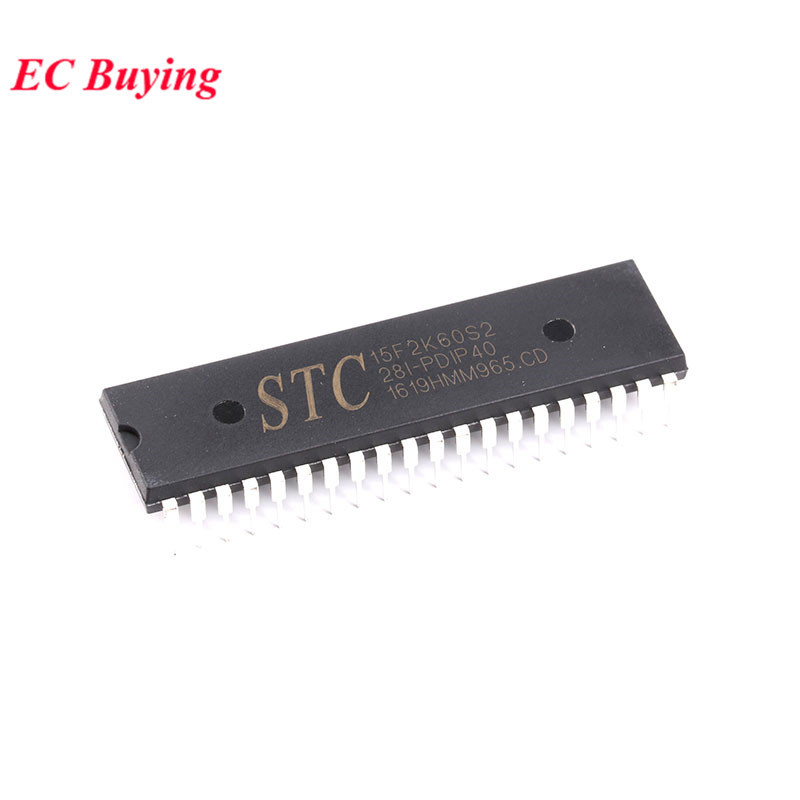 STC15F2K60S2 STC15F2K60S2-28I STC 15F2K60S2 PDIP40 DIP-40 1T 8051 Microcontroller MCU IC Controller 