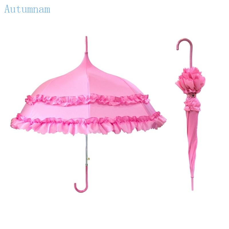 Autu Chic แรงบันดาลใจ Parasols Gothic ร่ม Chic อุปกรณ์เสริมสําหรับ Sunny Rainy Days