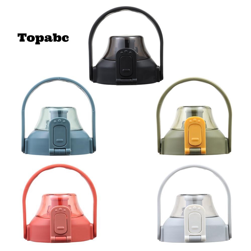 Topabc 1 ชิ้นถ้วย, อุปกรณ์เสริมขวด Therms ฝาปิดขวด, พร้อมที่จับ Tumbber Splash Proof ถ้วยฝาปิด