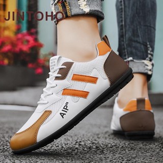 จินโตโฮ แฟชั่นราคาถูกผู้ชายรองเท้าลําลองผู้ชายรองเท้ากีฬากลา…