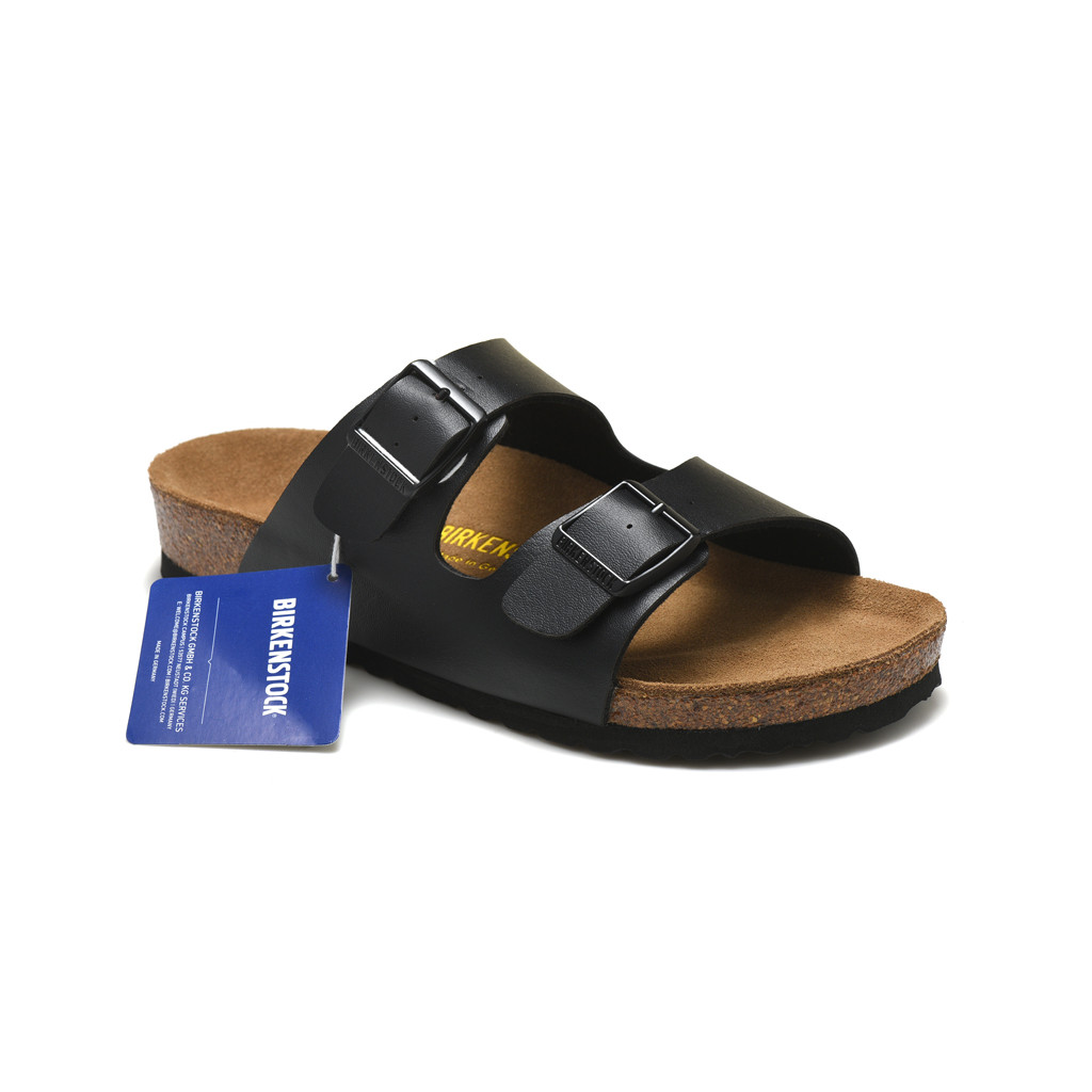 [Box+ToeBag] พร้อมส่ง Birken9 color collection double belt gold รองเท้าแตะลําลอง Size: 34-46 U66J