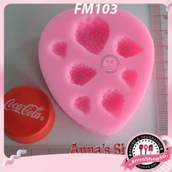 สตรอเบอร์รี่ FRONDANT MOLD FM103