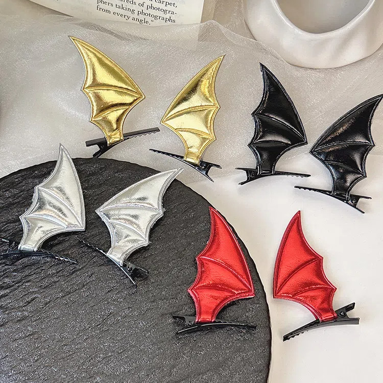 ฮาโลวีน Tiara Hairpins Cutie Bangs คลิปแต่งตัวตกแต่งเครื่องประดับผมนางฟ้า