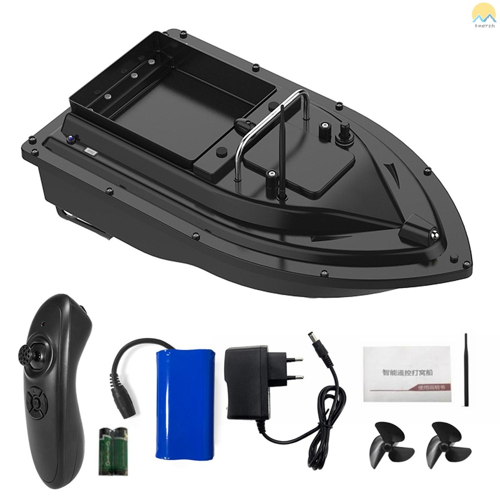 รีโมทคอนโทรลไร้สายเหยื่อตกปลาเรือตกปลา Feeder Fish Finder อุปกรณ์ 430-540 หลา Remote Range