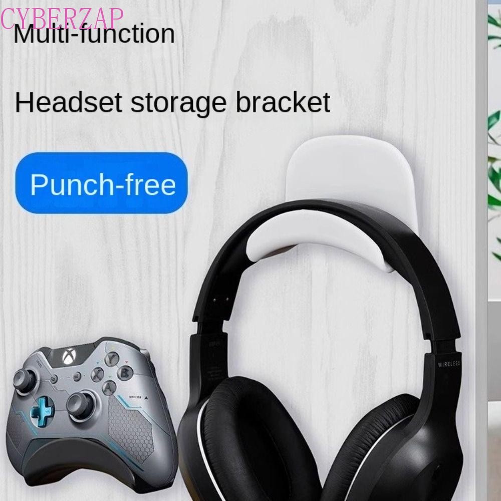 Cyberzap ขาตั้งหูฟัง, Punch-free Storage Hook ที่วางหูฟัง, ชั้นเก็บของที่แขวนหูฟังแบบแขวนหัวพลาสติกท