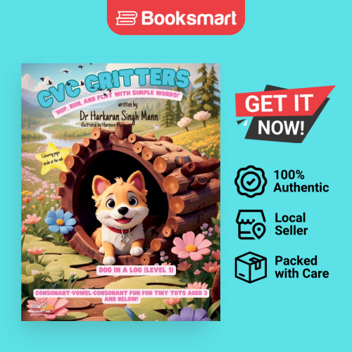 CVC Consonant Vowel Consonant Critters - ปกอ่อน - อังกฤษ - 9781738042418