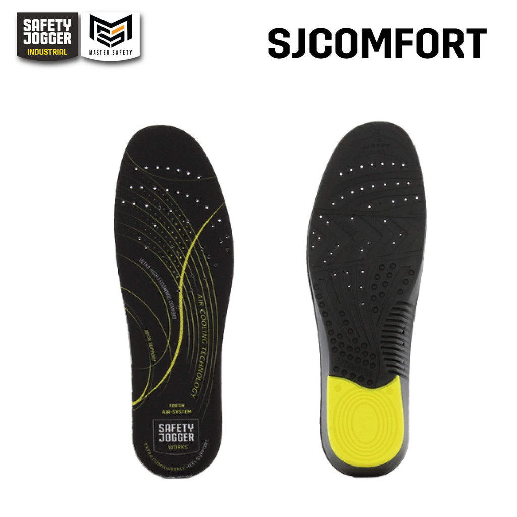 [ของแท้พร้อมส่ง] Safety Jogger รุ่น SJCOMFORT พื้นรองเท้า SJ Hybrid ระบายอากาศและและสบายตลอดทั้งวัน ดูดซับแรงกระแทก