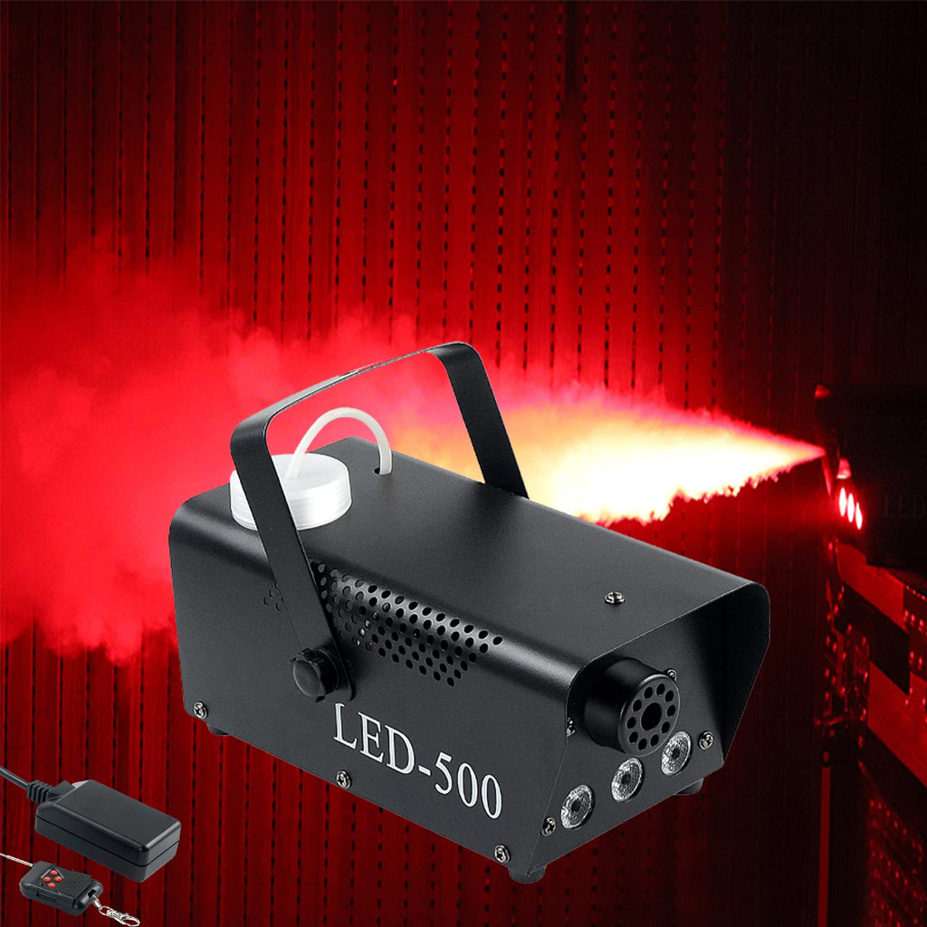 มีรีโมท เครื่องทำควัน เครื่องทำไดรไอซ์ สำหรับไฟดิสโก้เลเซอร์ เครื่องทำควัน เวที led Fog Smoke machine 1500w/1200w/500w - รูปที่ 2
