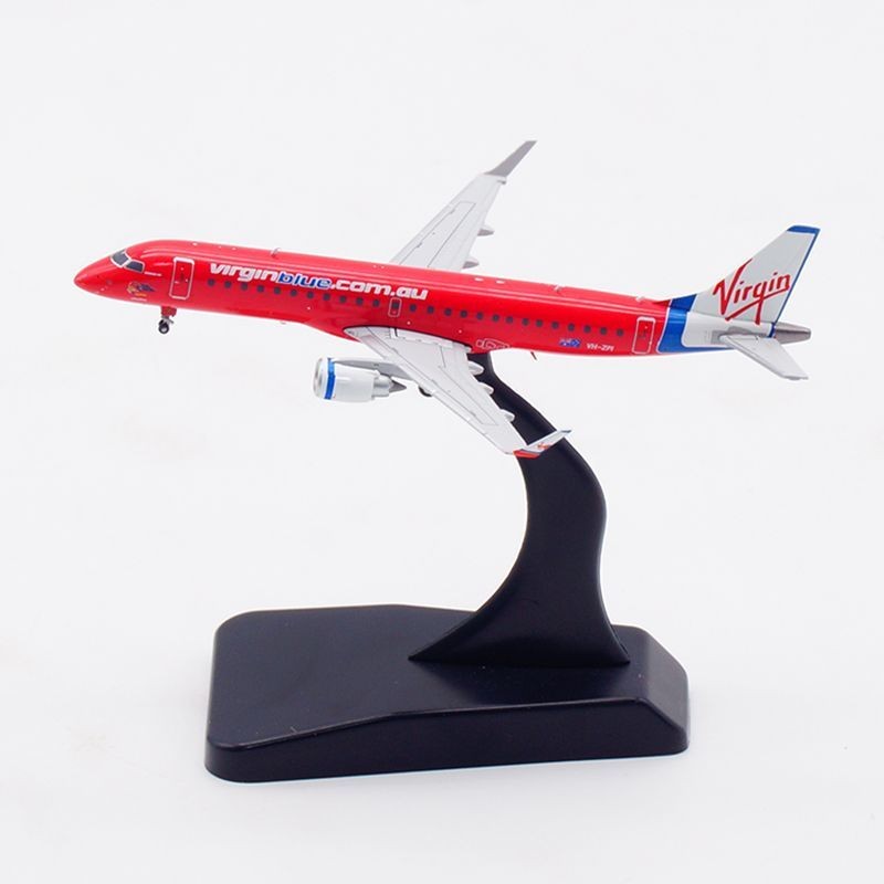 JC Wings 1: 400 Virgin Blue Airlines ERJ-190AR VH-ZPI โมเดลเครื่องบินโลหะผสม