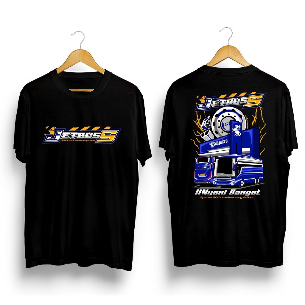 เสื้อยืด BUS BASURI ADIPUTRO Bus Mania เสื้อยืดพิมพ์เสื้อยืด