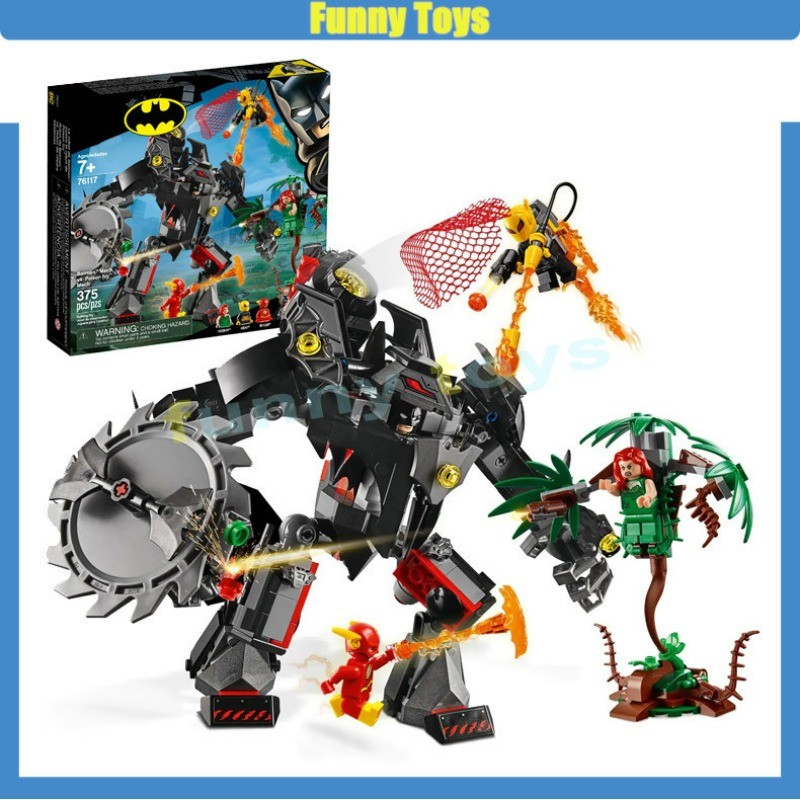 Marvel DC Super Heroes 4 Batman Mech Wars Minifigure Boys Building Blocks รุ่นเด็กของขวัญของเล่น