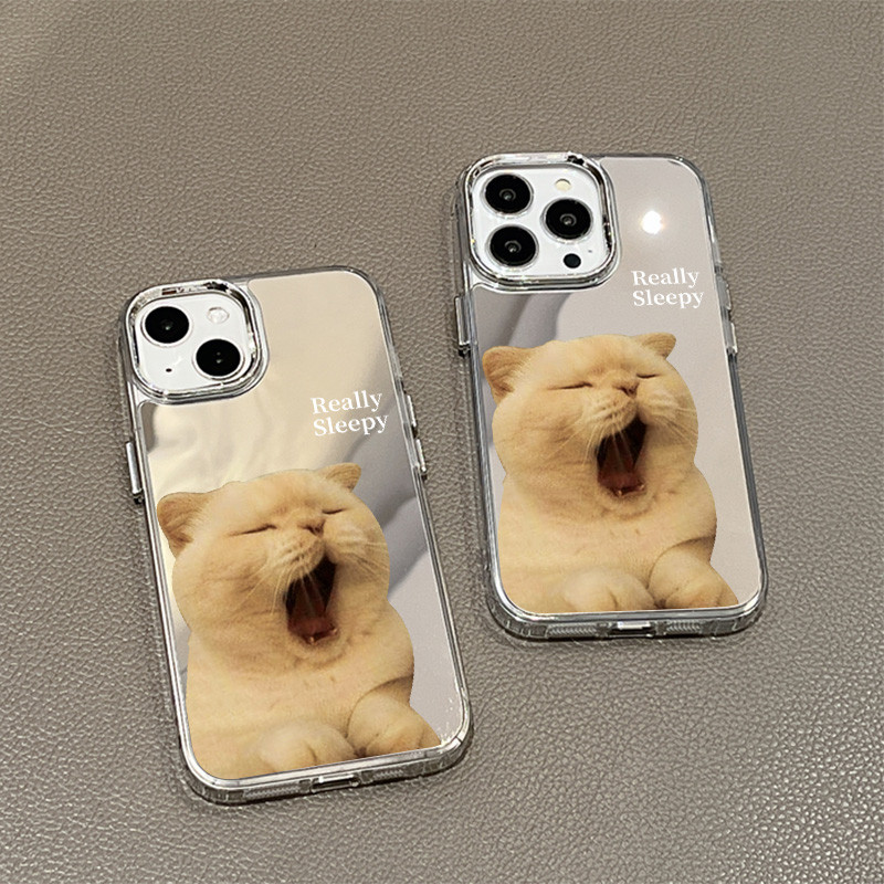 TPU กระจกแต่งหน้าเคส For iPhone 14 Pro Max 15 13 11 16 12 16pro 16promax 13promax 15promax 15pro 13pro เคสโทรศัพท์มือถือ - รูปที่ 5