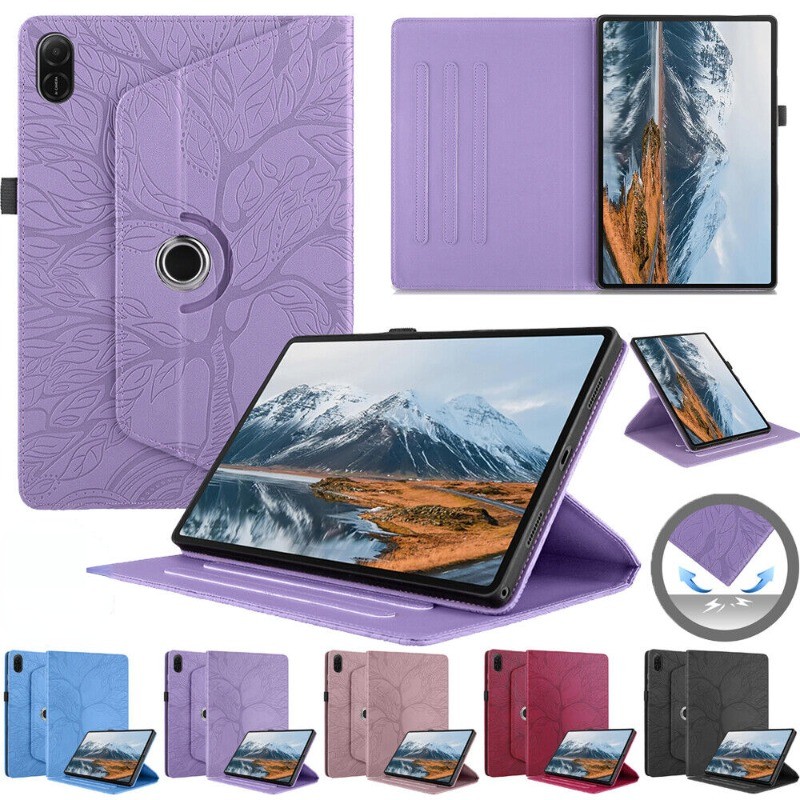 สําหรับ HONOR Pad X8a NDL-W09 11 นิ้ว 2024 กันกระแทกหนังหมุนฝาครอบ