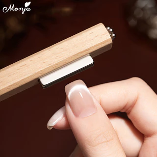 Monja 3 In 1 เล็บแม่เหล็กชุดปากกา 3D CAT EYE Dual-Ended Wand เจลเล็บ Magic เล็บ DIY Salon เครื่องมือ