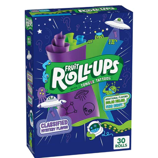 **พร้อมส่ง** Fruit Roll Ups เยลลี่รสผลไม้ เยลลี่ห่อไอติม นำเข้าจาก USA การันตีของแท้จากอเมริกา