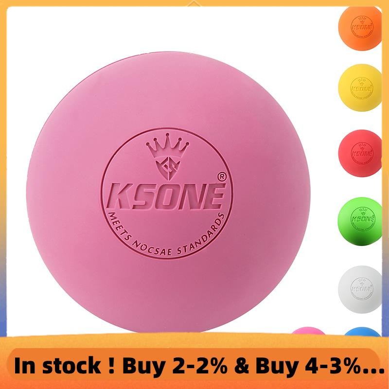 (ELXI) Ksone ลูกบอลนวด 6.3 ซม. Fascia Ball Lacrosse Ball โยคะกล้ามเนื้อผ่อนคลายบรรเทาอาการปวดแบบพกพากายภาพบําบัด Ball