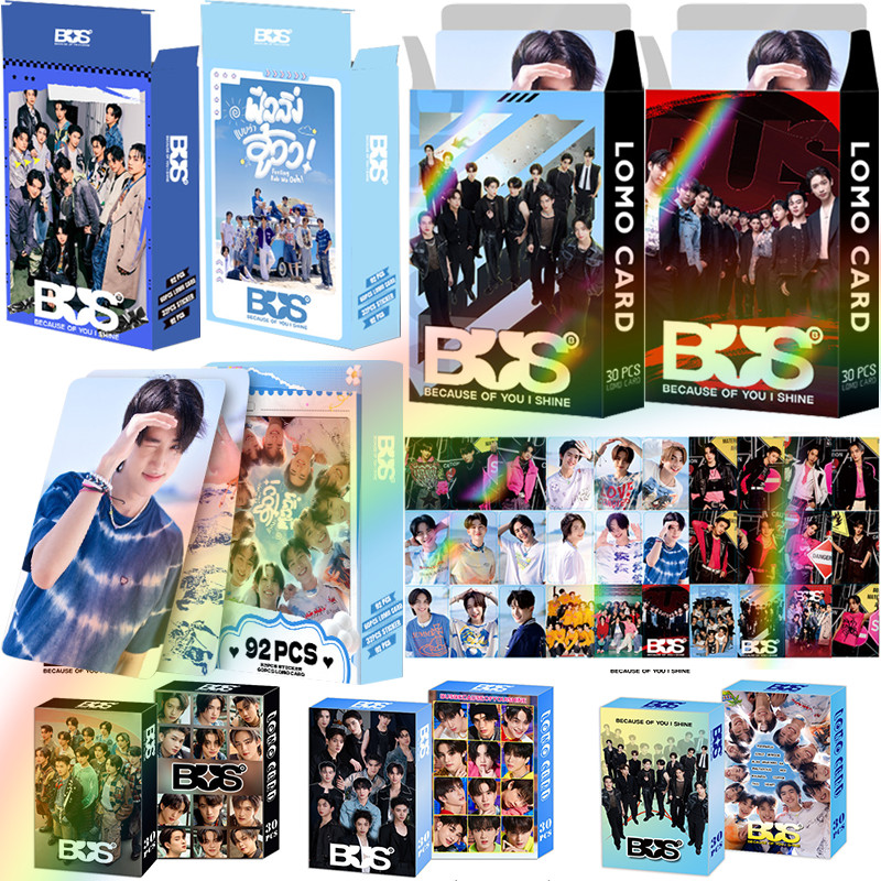 Bus Photocards LOMO Card BUS เพราะคุณฉันส่องแสงอัลบั้มการ์ด LOMO Pemawasu Phutchai 2024 การ์ดใหม่ของสะสมไอดอล