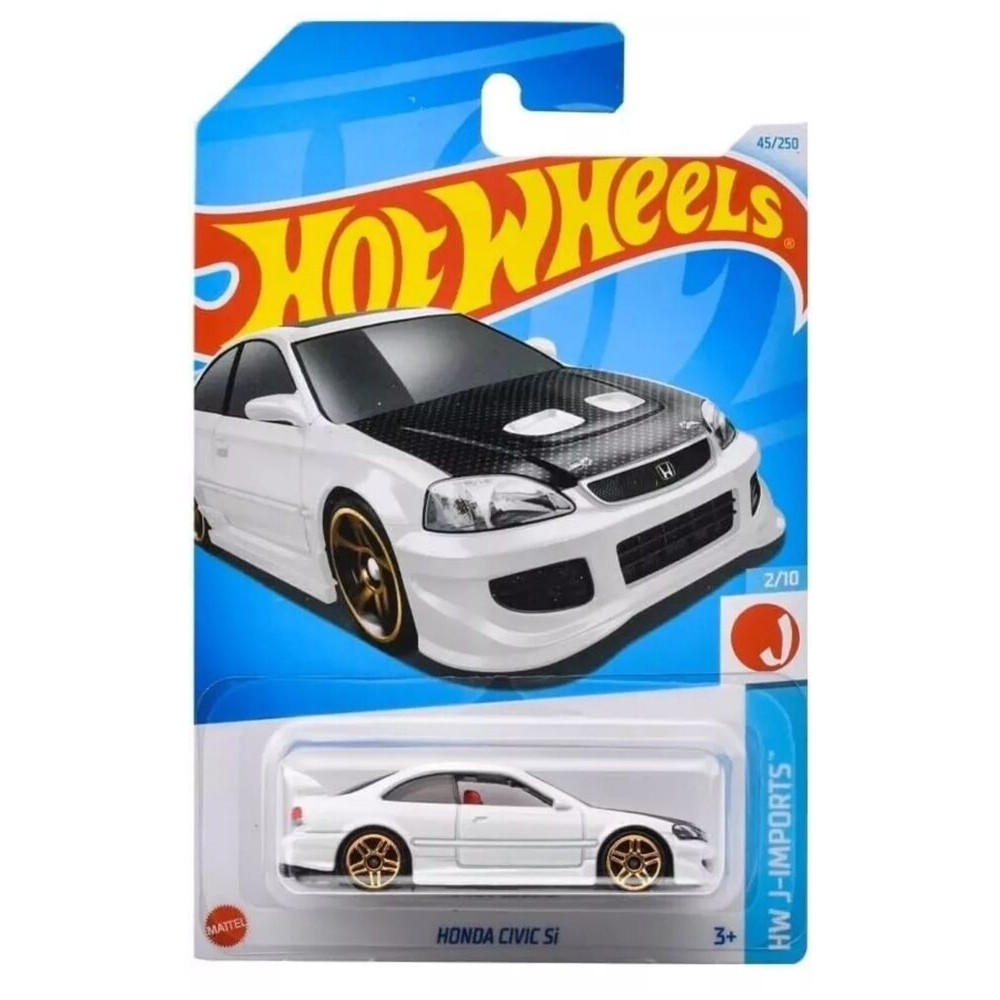 2024 HOT WHEELS MAINLINE HONDA CIVIC SI WHITE (4/250) HW J-IMPORTS (2/10)