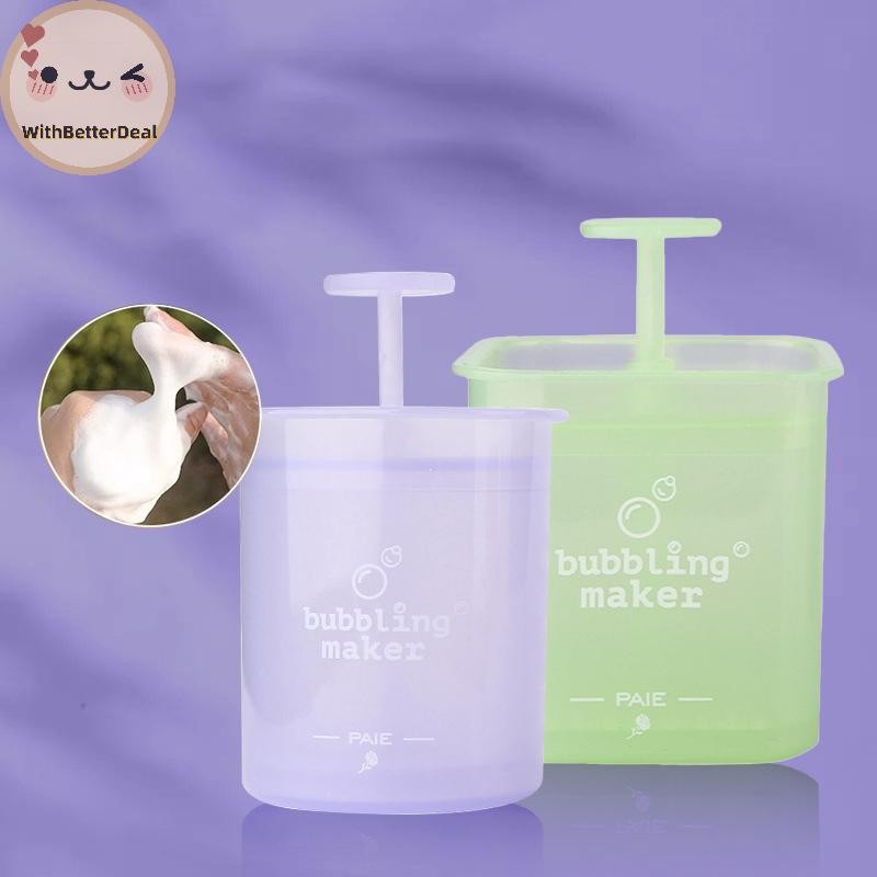 Better แบบพกพา Foaming ทําความสะอาดเครื่องมือ Face Cleanser อาบน้ําแชมพูโฟม Maker Bubble Foamer อุปกรณ์ TH