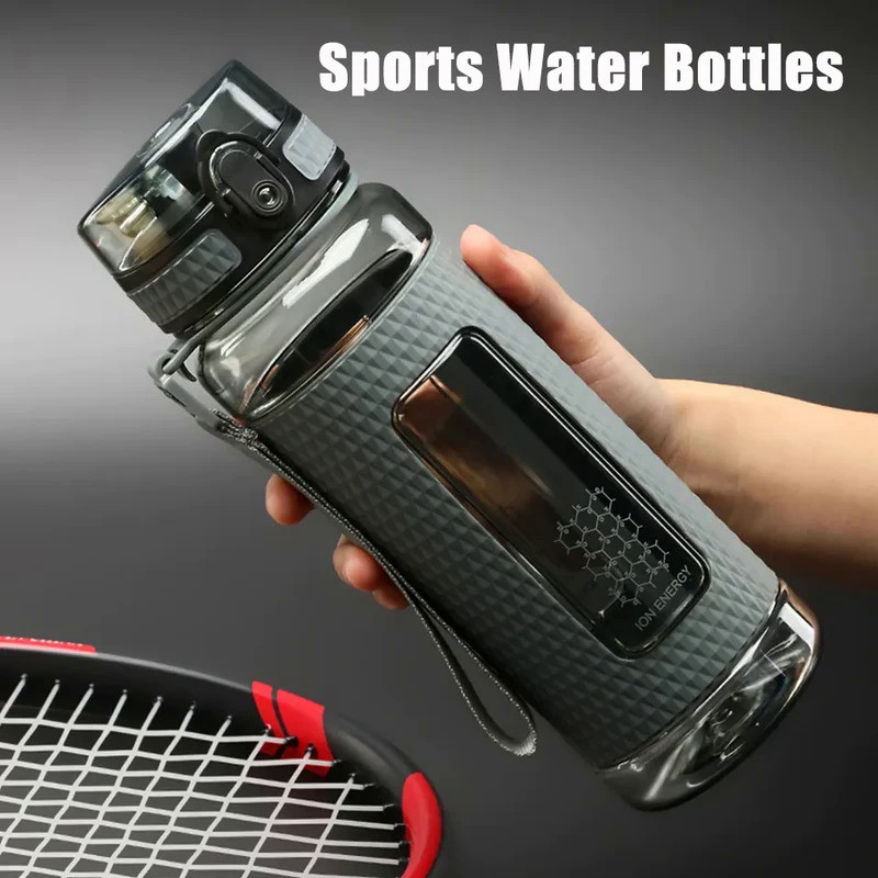 Sport Water Bottles BPA Free Portable Leak-proof Drop-proof Large Capacity Outdoor Travel Kettle Pla