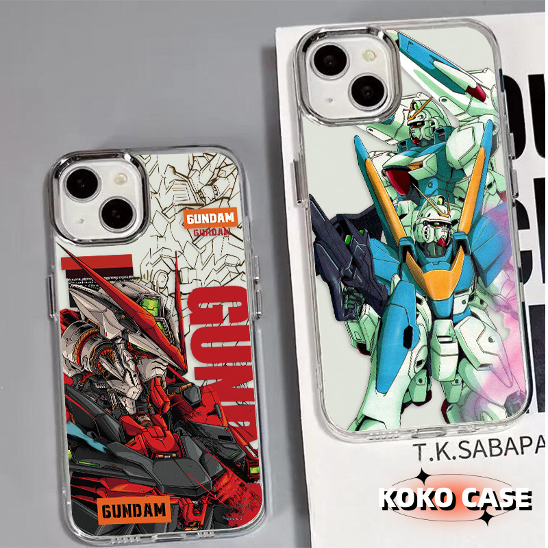 🔥GOOD CASE🔥สินค้า1บาท IPHONE 11 13 14 15 12 promax 14 7 Plus X XR XSMax เท่ๆ กันดัมเคสโทรศัพท์มือถือ