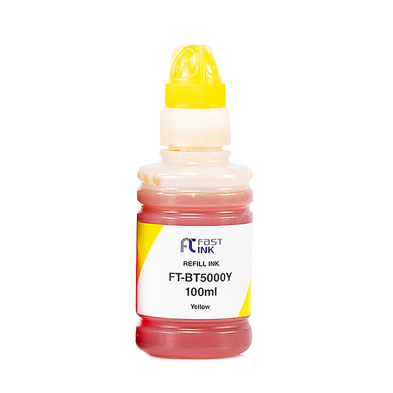 Fast Ink หมึกเติม สีเหลือง D60/BT5000