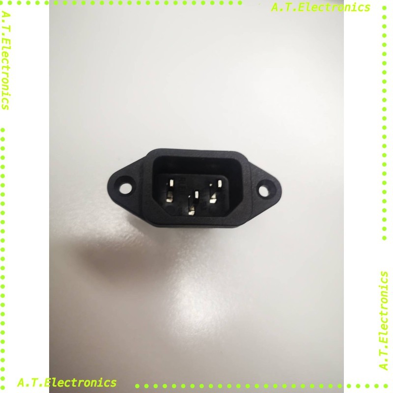 ถูกสุด! AC Plug E272 3P ปลั๊ก AC ติดแท่นตัวผู้ 3 ขา E272 3P code :  YXD149-A