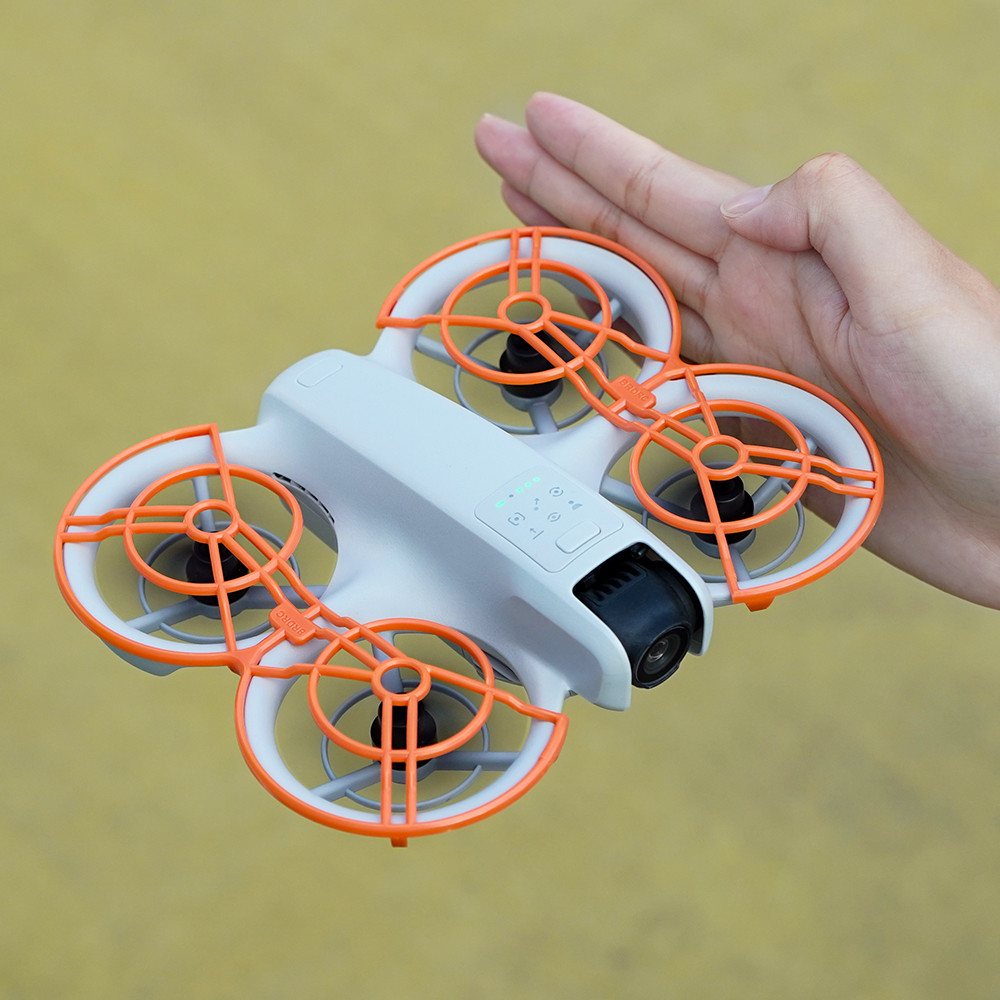 การ์ดใบพัดสําหรับอุปกรณ์เสริม DJI NEO,360° Paddles Protector น้ําหนักเบา Anti-Scratch Anti-Jamming ใบมีด Protector เหมาะกับ DJI NEO Drone