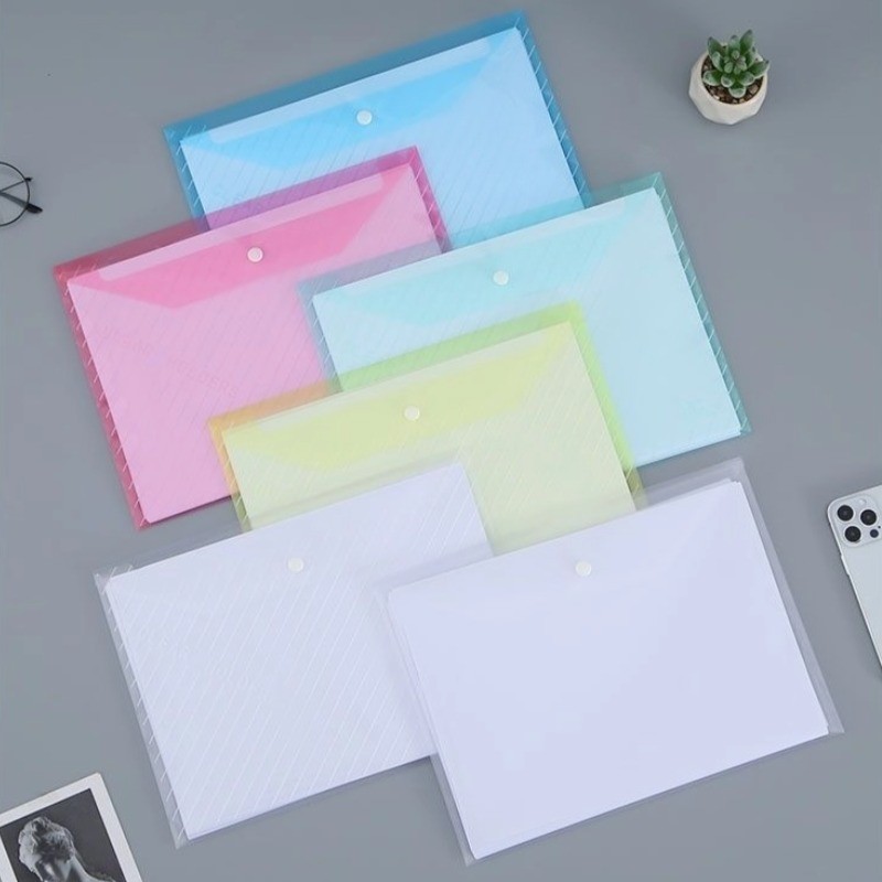 A00048กระเป๋าใส่เอกสารหนา A4กระเป๋าสแลมบ์เก็บกระดาษทดสอบกระเป๋าไฟล์กระเป๋าเอกสารโปร่งใสสามารถสั่งซื้อได้