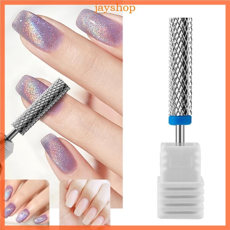 Jay Nail Drill Bits Acrylic หรือ Gel Remover เหมาะสําหรับเล็บ DIY