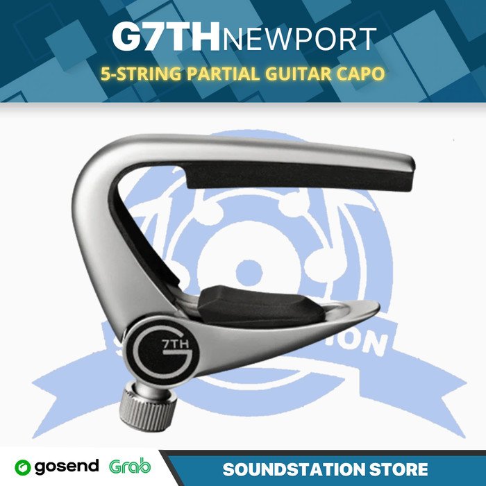 G7th Newport 5-String Thin Guitar Capo - Guitar Capo