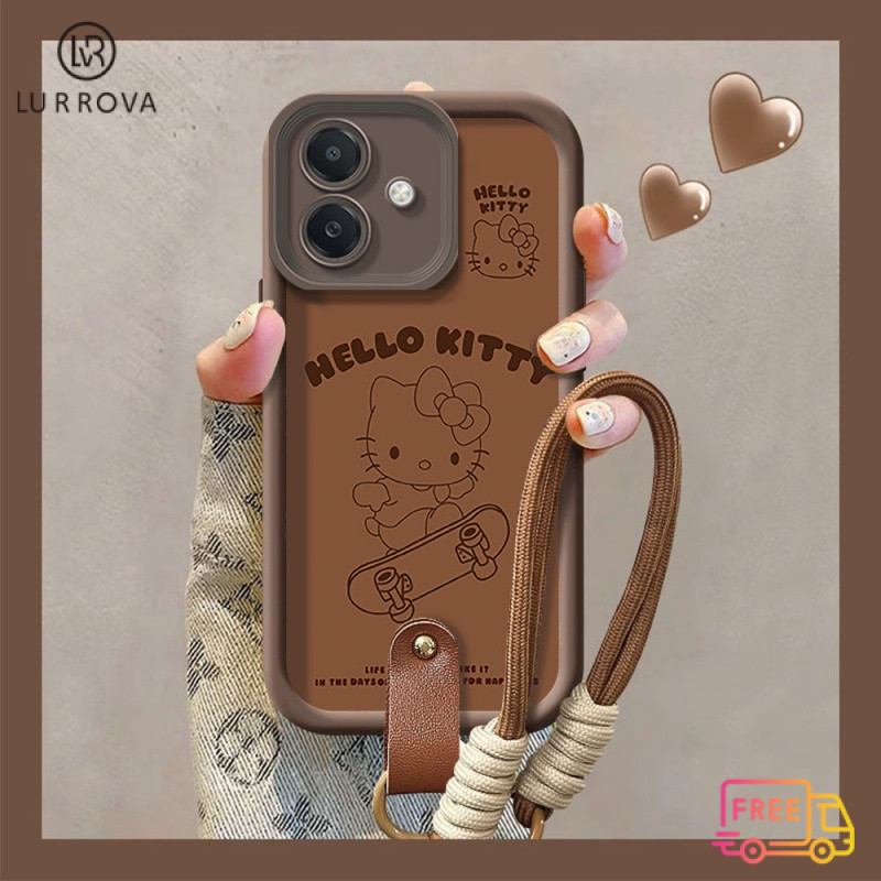 กรณี OPPO Reno12 F 5G Reno 12 5G Reno12 Pro 5G Reno11 F 5G Reno 11 5G Reno 10 5G Reno 8T 5G Reno 8T 4G Reno 8Z 5G Reno 7Z 5G Reno7 Reno8 Reno4 C53 Reno5 realme C65 C61 C55หมายเหตุ50หมายเหตุ60การ์ตูนน่ารัก KT CAT กันกระแทก TPU mobil