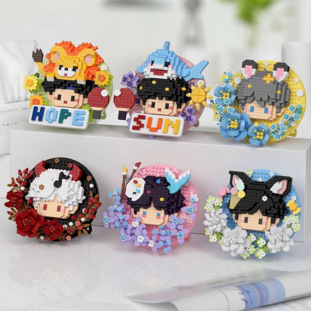 Star Building Blocks Shatou การศึกษาประกอบของเล่นเด็กผู้หญิงของขวัญเครื่องประดับ
