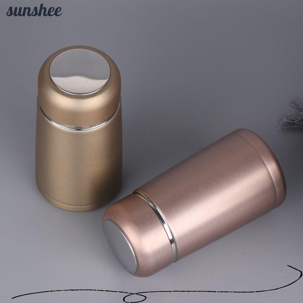 Sunshee 350ML กระติกน้ําเก็บความร้อนของขวัญถ้วยชาสแตนเลสแบบพกพา