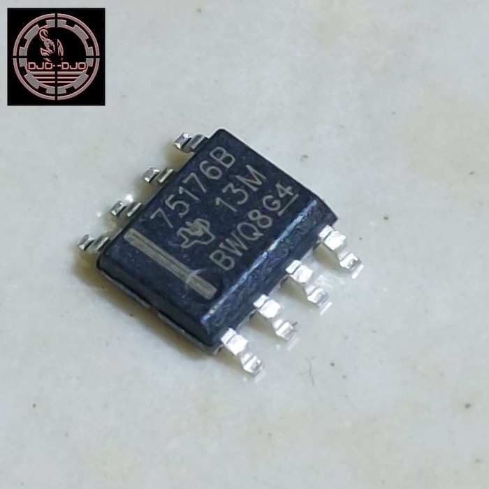 2pcs 75176B Sop-8 SMD 75176BDR IC Differential Bus Transceiver SN75176B Texas Instruments 75176 SN75